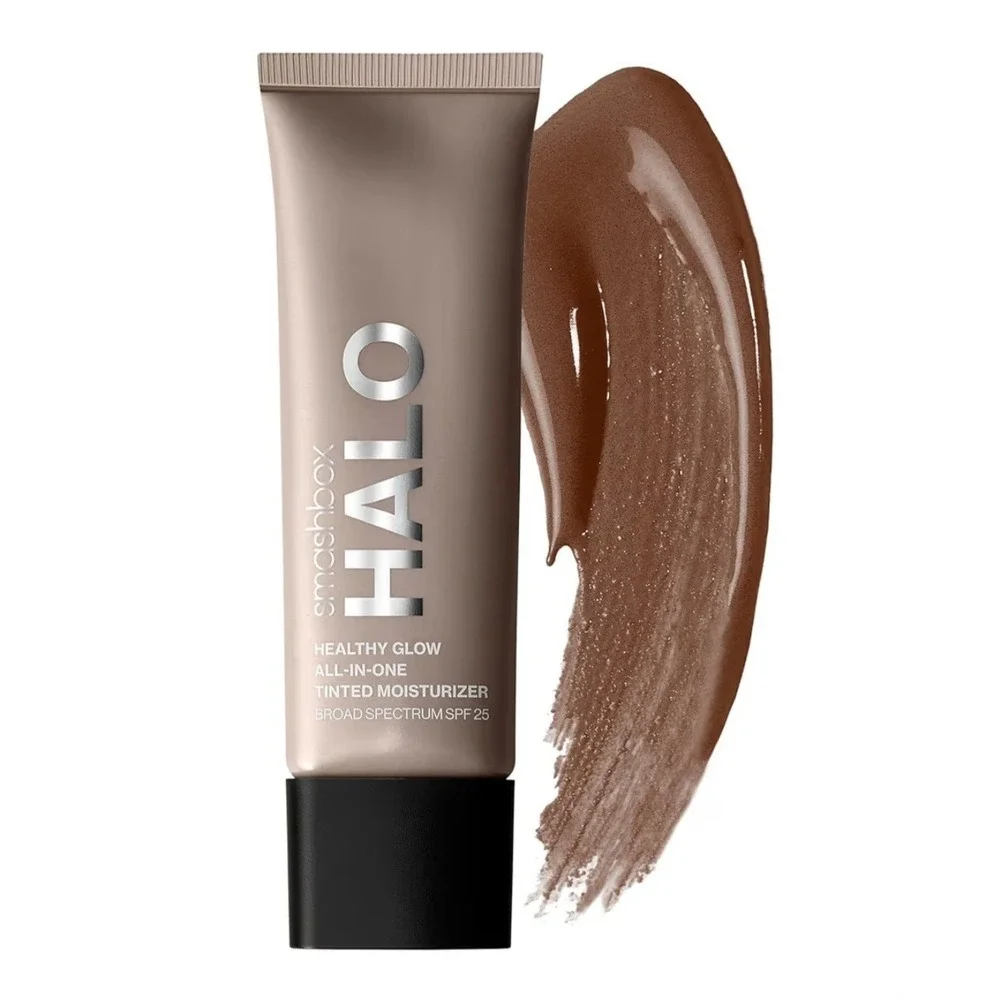 Smashbox‎ Halo Healthy Glow All-In-One Tinted Moisturizer Shade Deep 1.4 Fl NEW